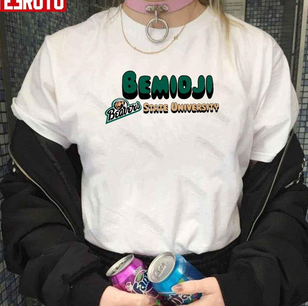 Bemidji State University Logo Text Unisex Sweatshirt