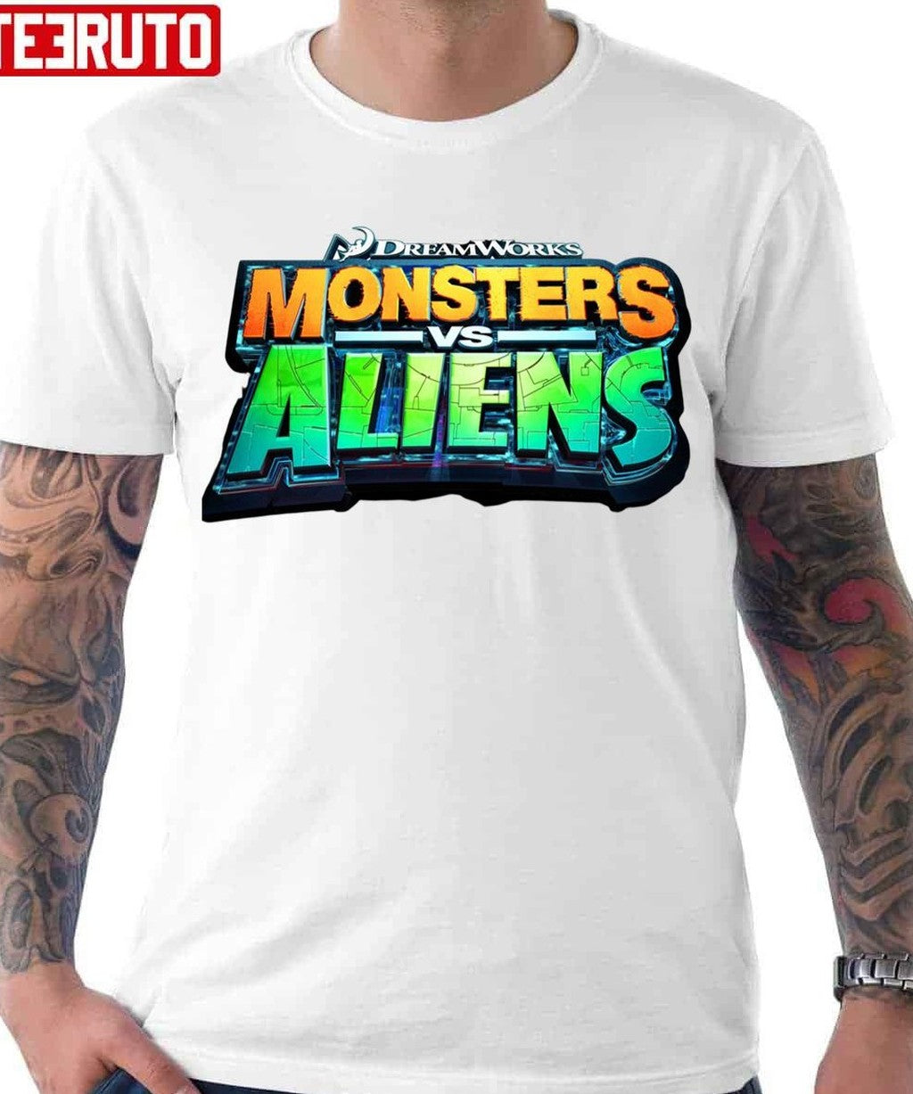 Monsters Vs Aliens Logo Cartoon Unisex Hoodie