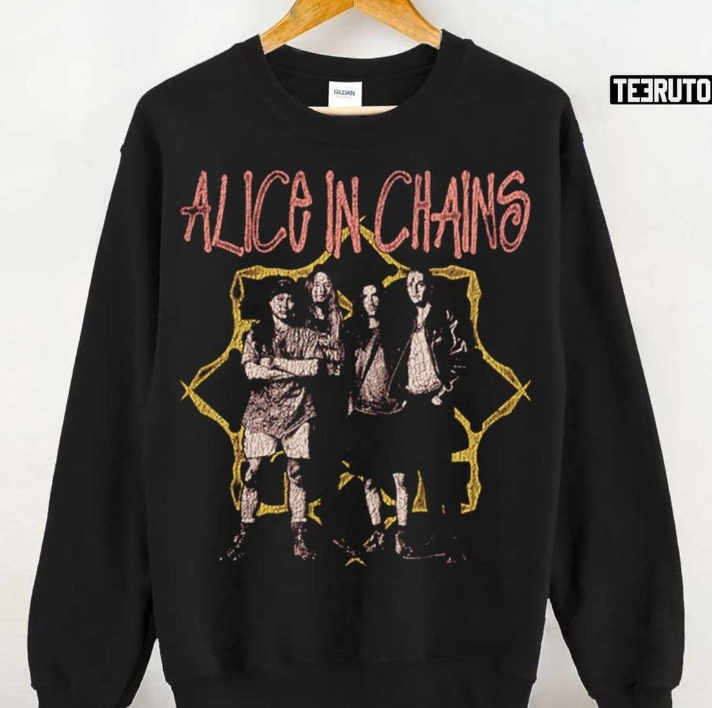 Rock Alice Tour Alice In Chains Unisex Hoodie