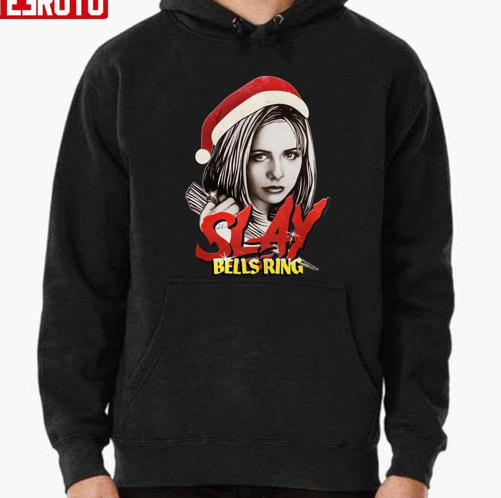 Slay Bells Ring Christmas Unisex T-Shirt