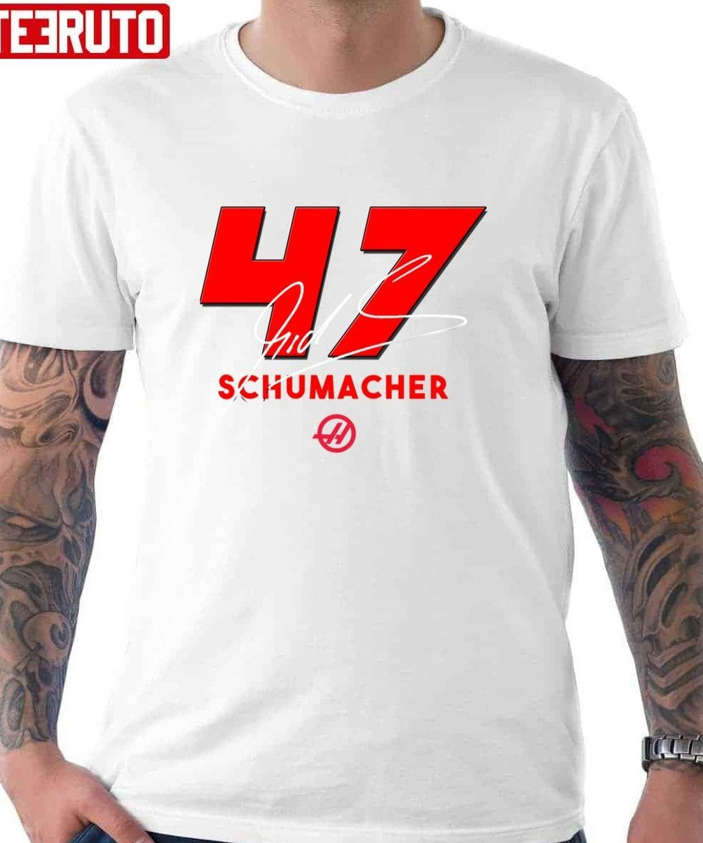 2022 Number 47 Signature Michael Schumacher Unisex Hoodie