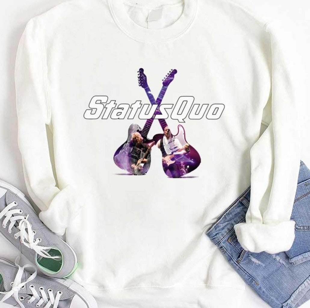 Rock Status Quo The Guitars Unisex T-shirt