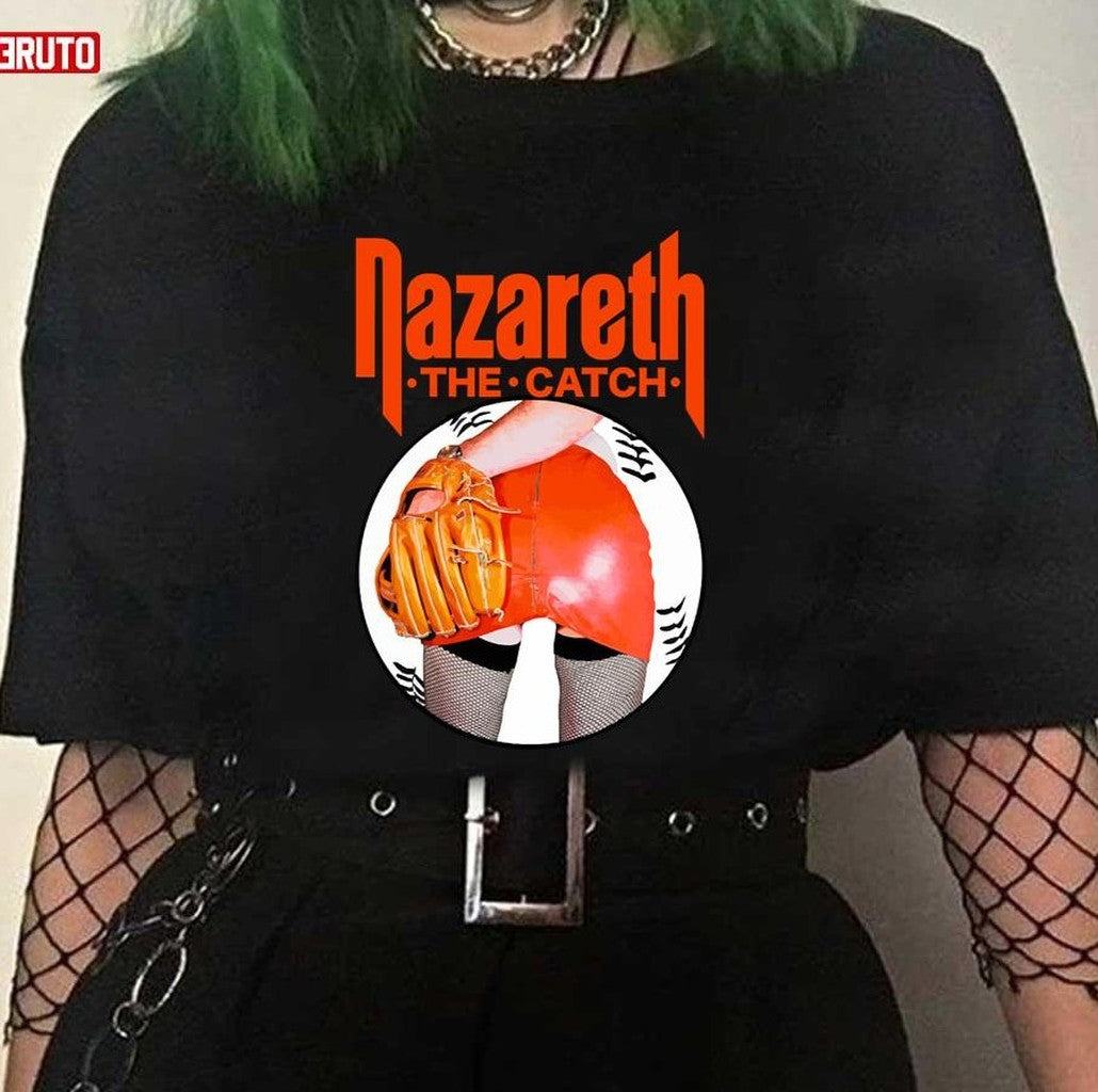 Nazareth Band Rock Scotland Hard Formed In Dunfermline The Catch Vintage Unisex T-Shirt