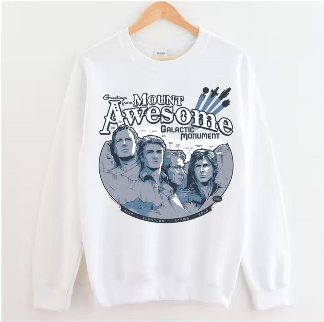 Mt Awesome Rushmore Unisex Hoodie