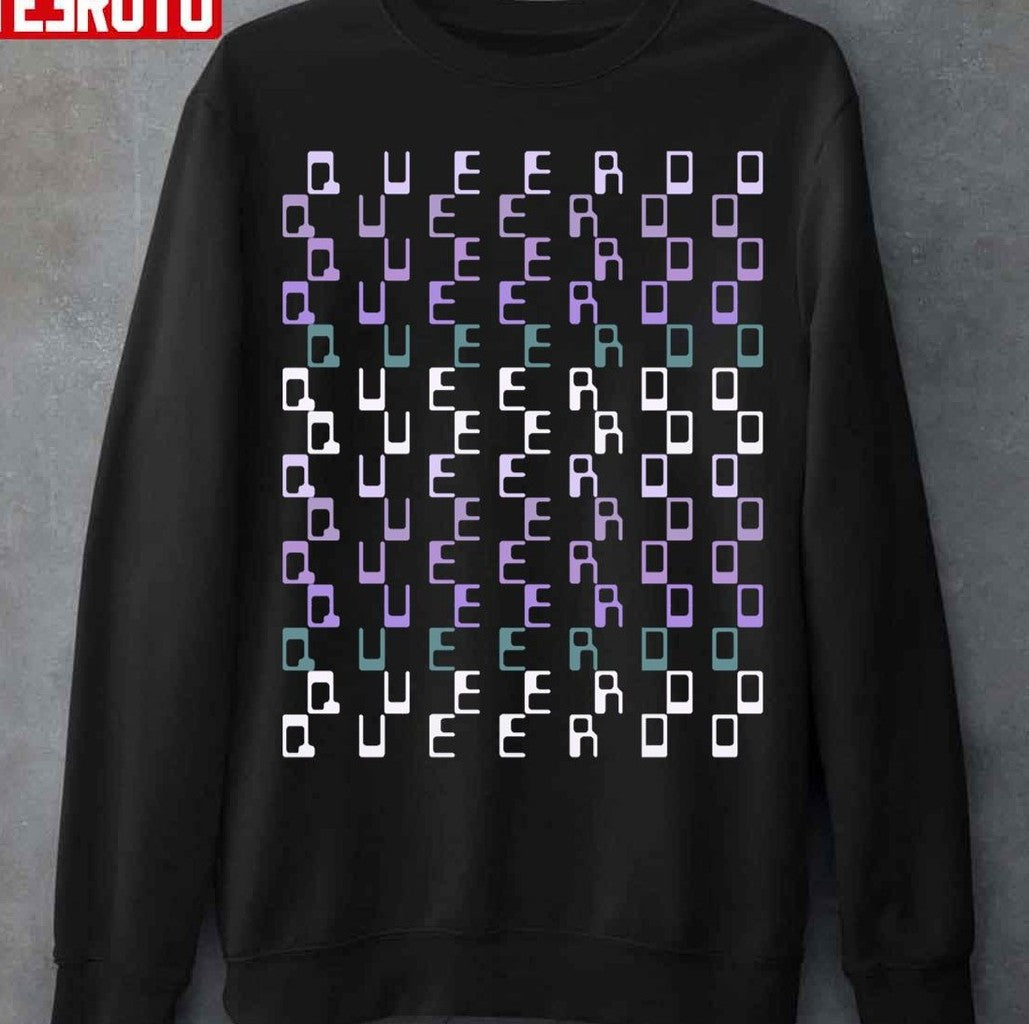 Queerdo Retro Purple Unisex T-Shirt