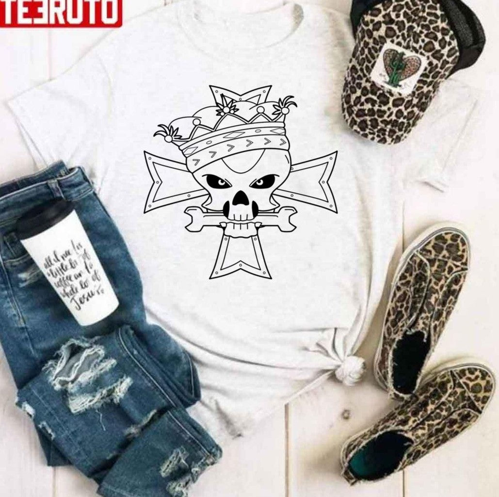 Skull Design Overwatch Junk Queen Unisex Hoodie