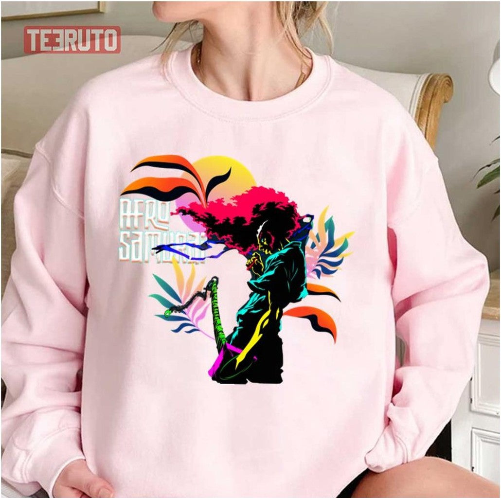 Arfrica Samurai Colored Design Unisex T-Shirt