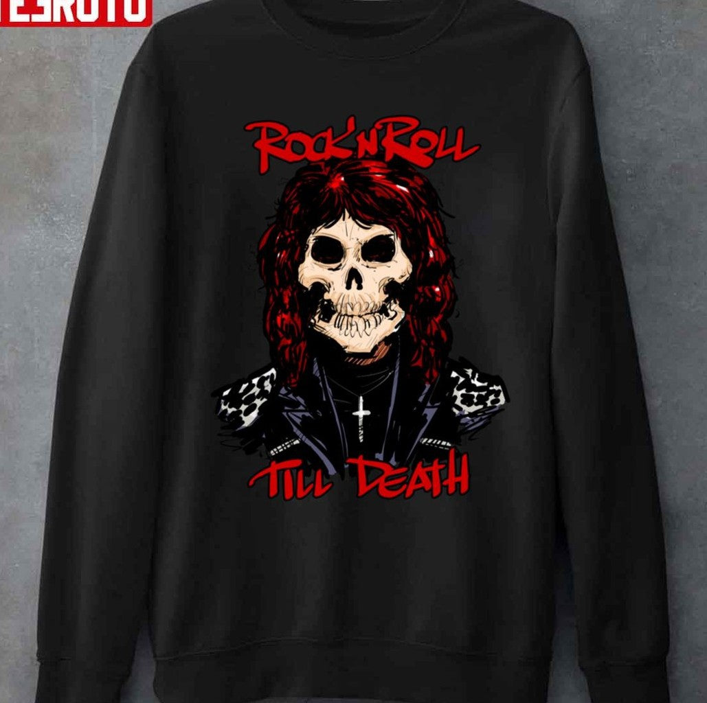 Rock And Roll Till Death Unisex T-Shirt