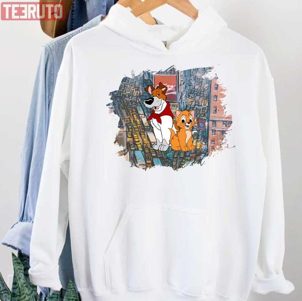 Oliver And Dodger Oliver & Company Unisex Hoodie