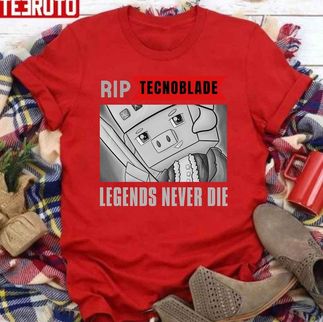Rip Tecnoblade Legends Never Die Unisex T-Shirt