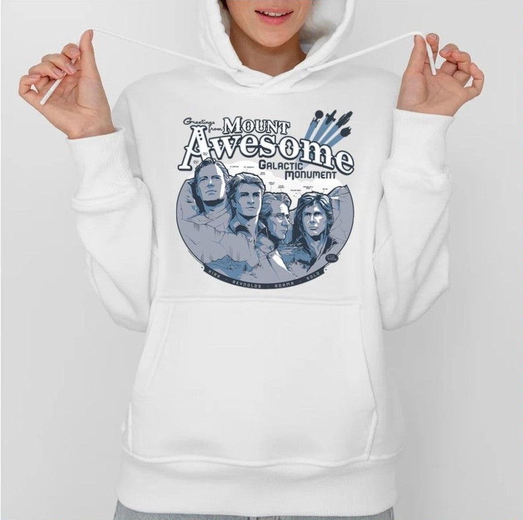 Mt Awesome Rushmore Unisex Hoodie