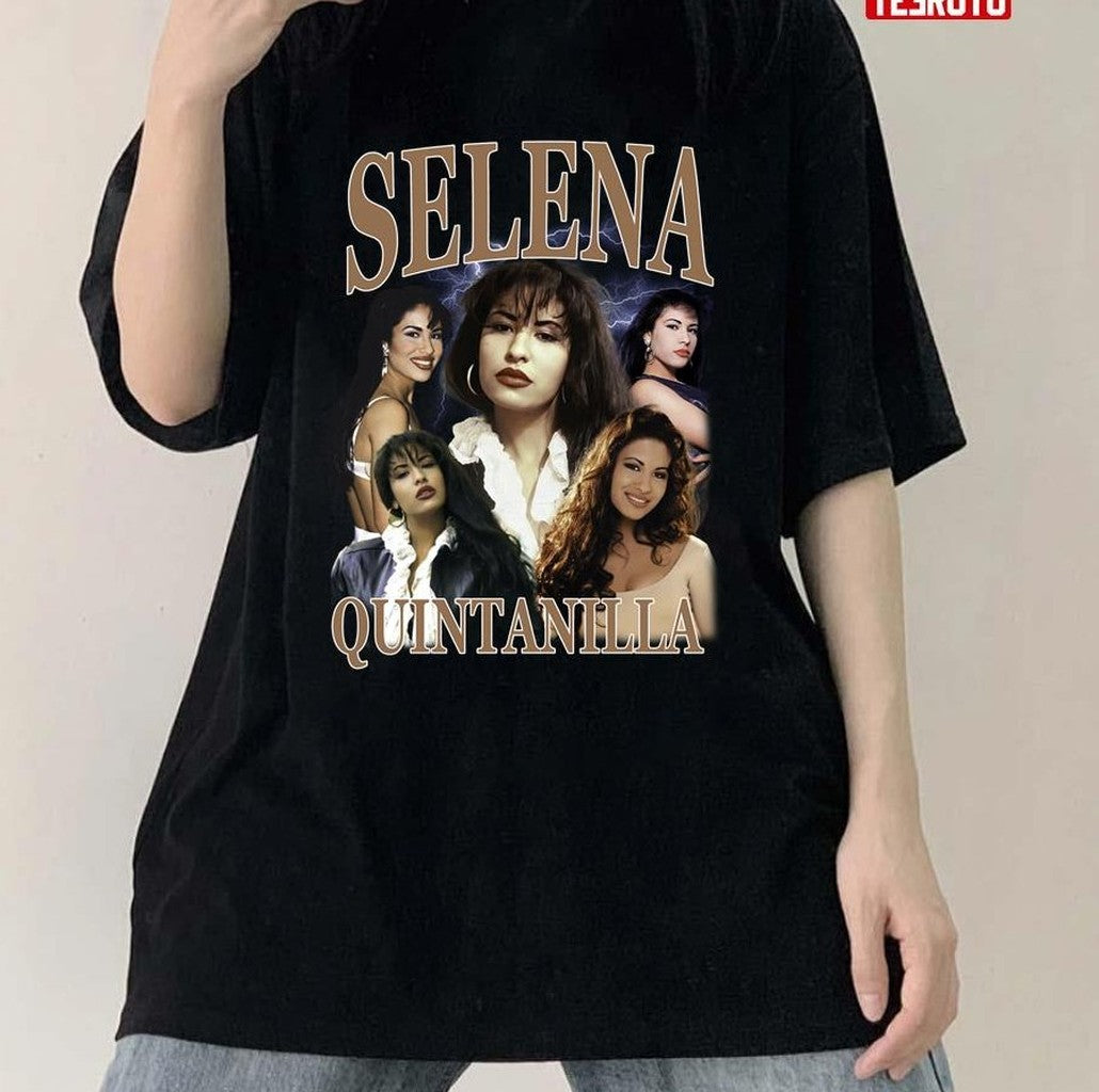 Selena Quintanilla The Queen Of Tejano Bootleg Vintage Raptee Unisex T-Shirt