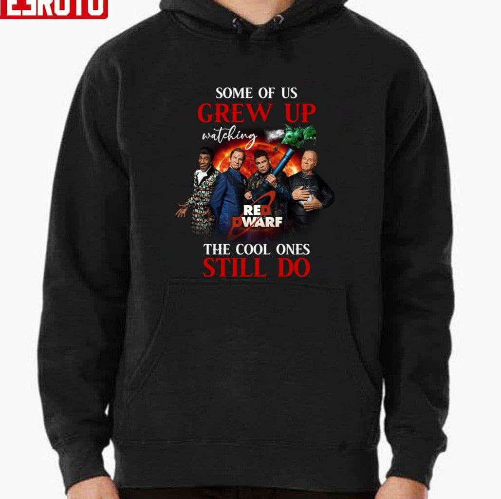 Some Of Us Grew Up Watching Red Dwarf The Cool Ones Still Do Signature Cat Memories Unisex T-shirt