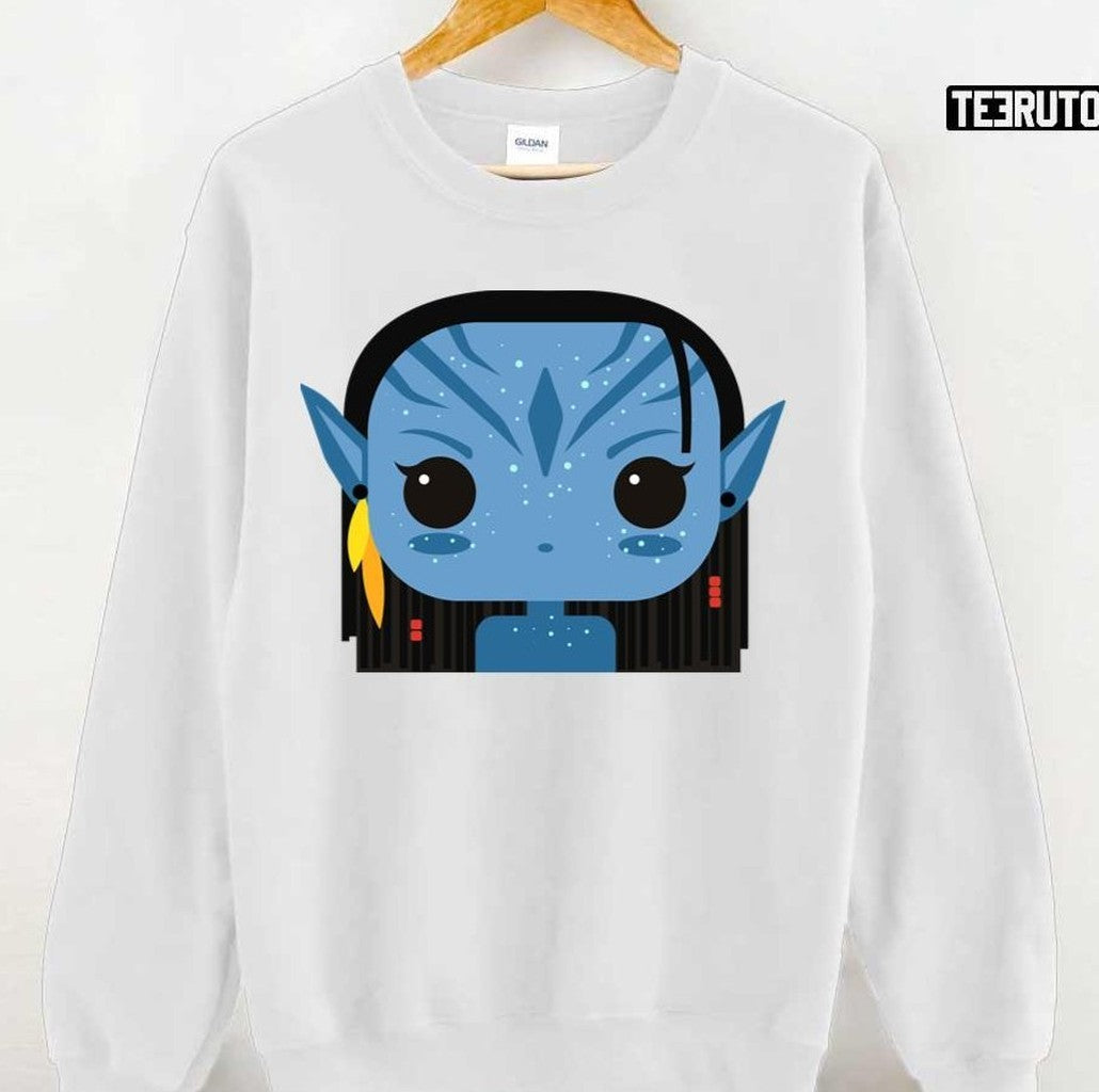 Neytiri Avatar 2 Cute Fanart Unisex Hoodie