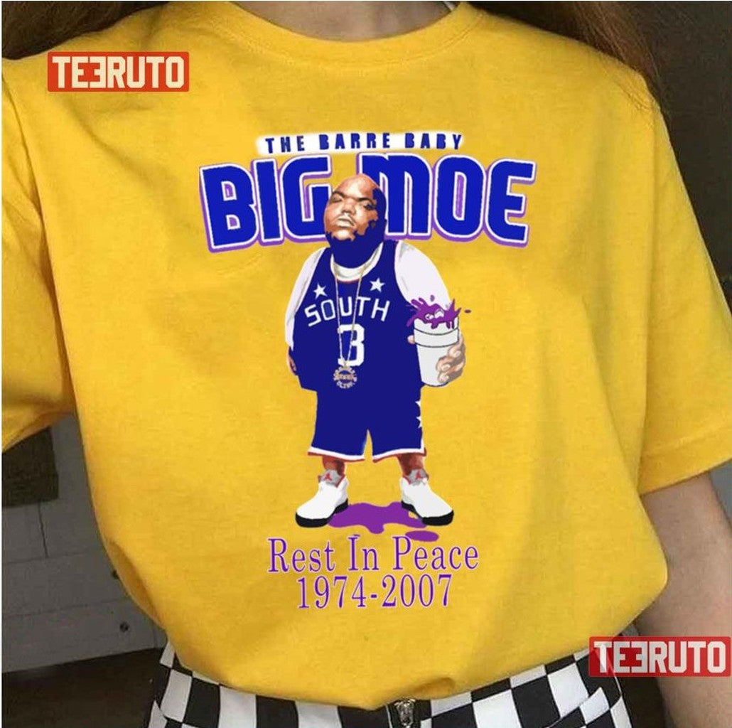 Big Moe The Barre Baby Rip Inspired Design Unisex T-Shirt