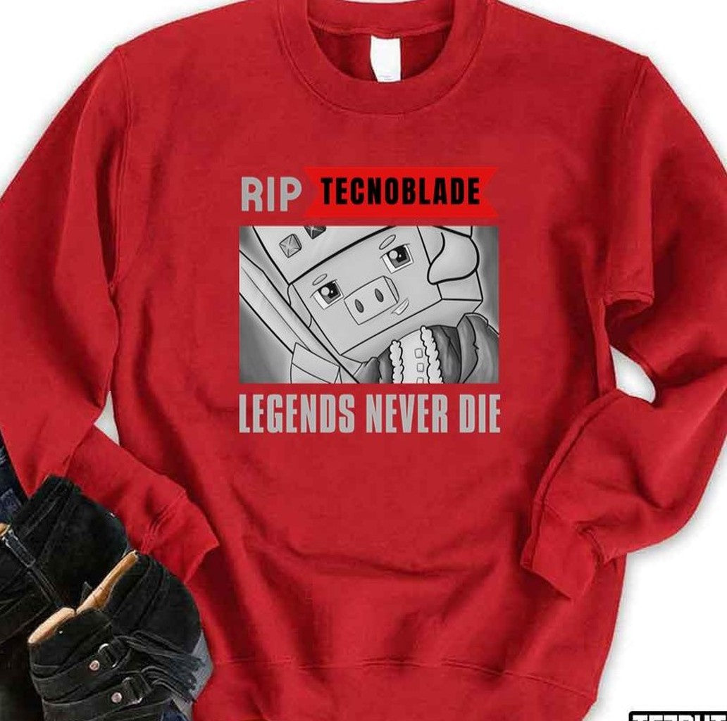 Rip Tecnoblade Legends Never Die Unisex T-Shirt