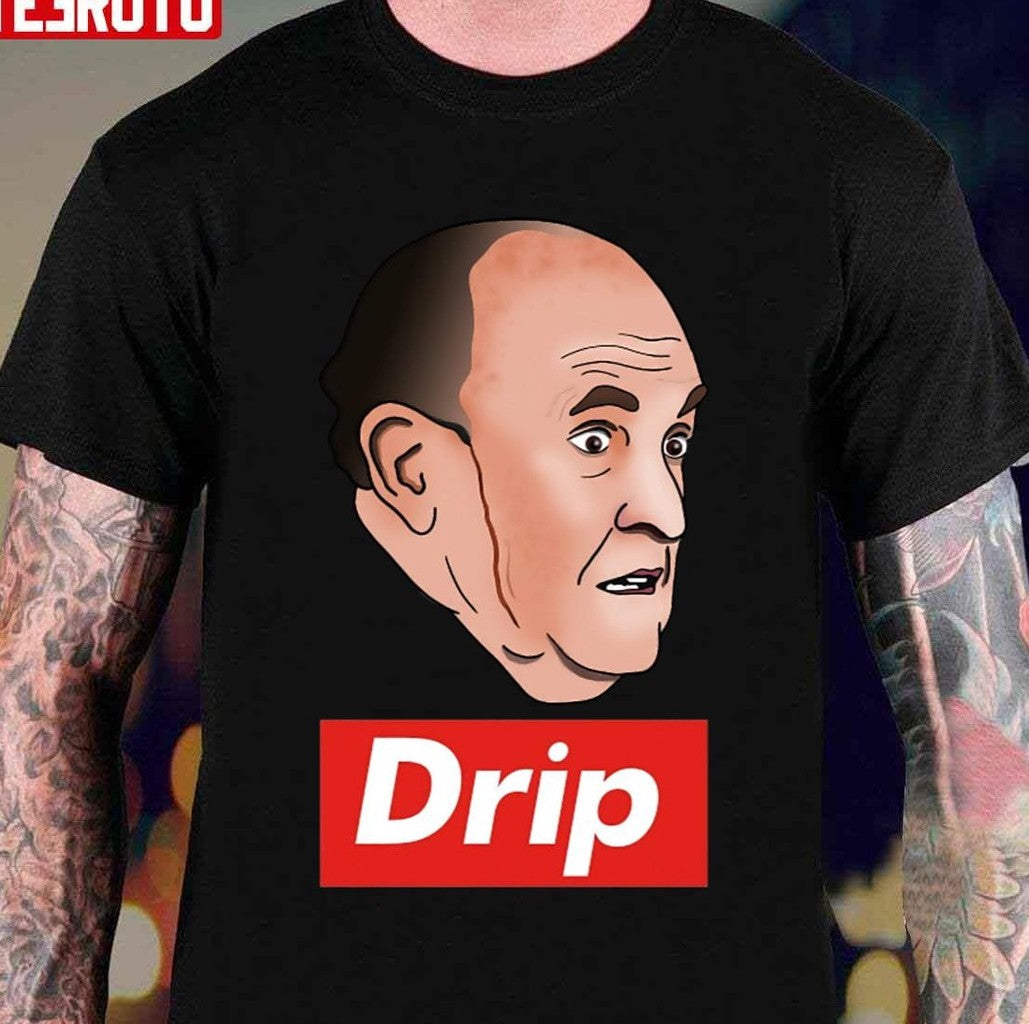 Rudy Giuliani Hair Dye Drip Meme Unisex T-Shirt