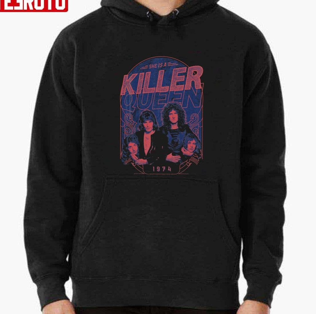 She Is A Killer Queen 1974 Unisex Sweatshirt