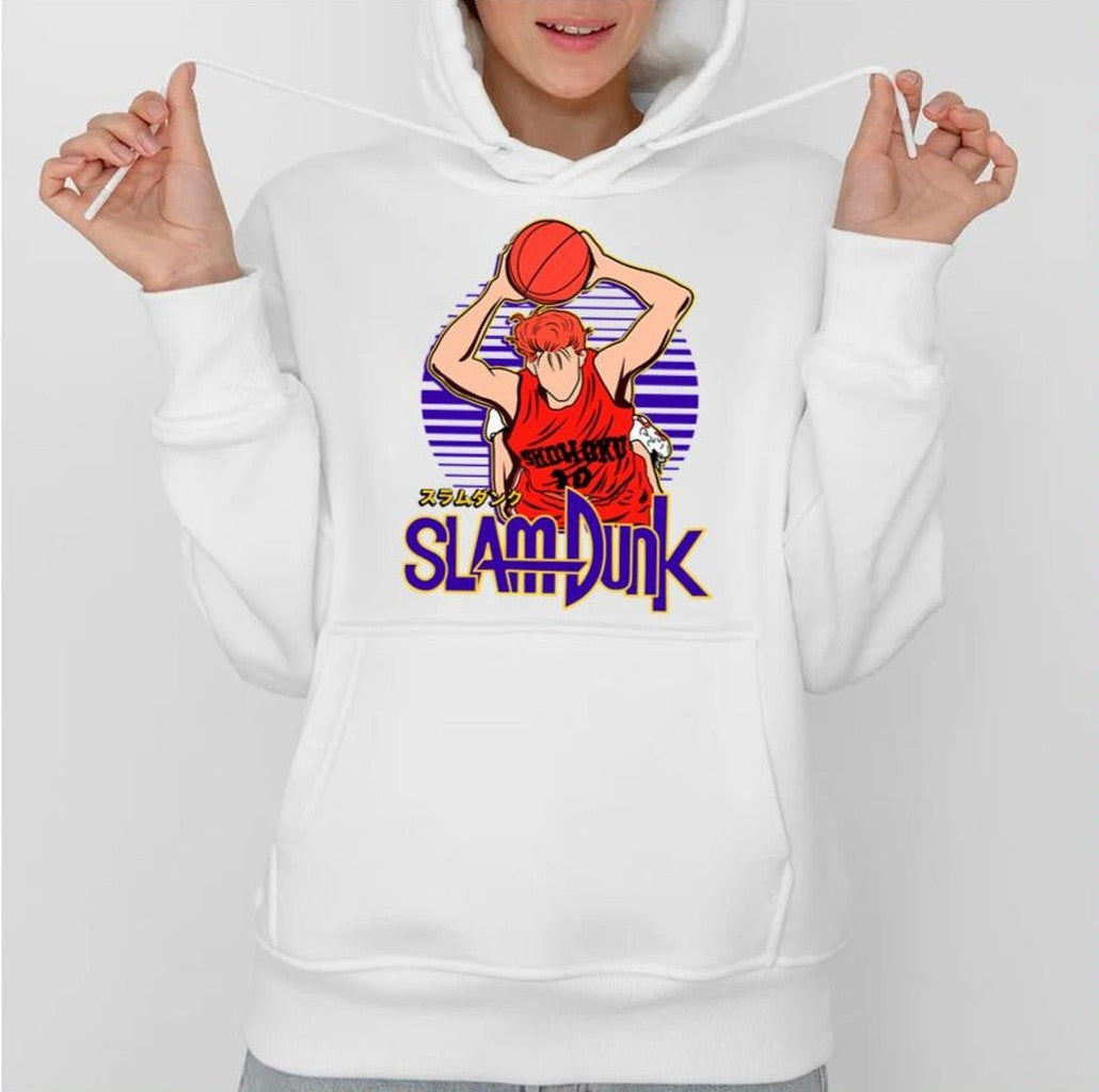 Purple Art Basketball Anime Slam Dunk Unisex Sweatshirt