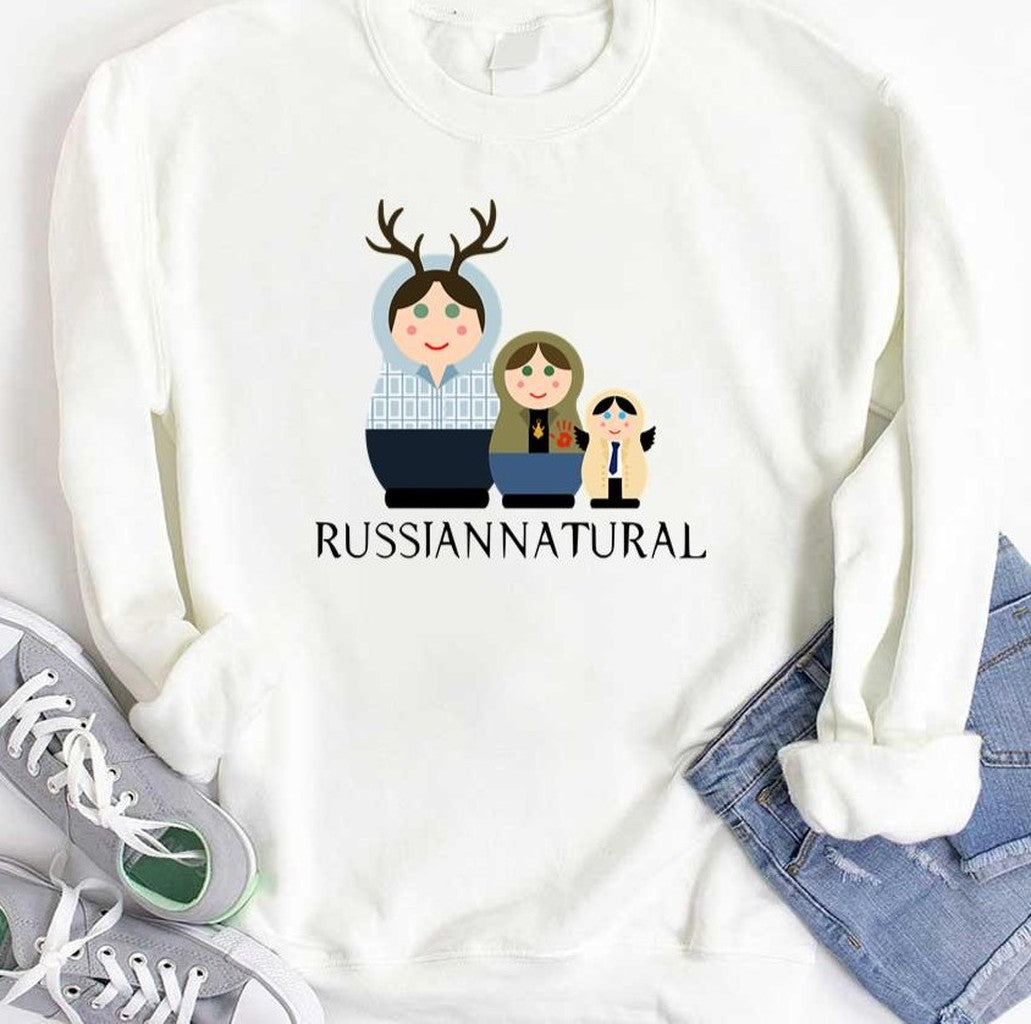 Team Russiannatural Supernatural Series Inspired Unisex T-Shirt