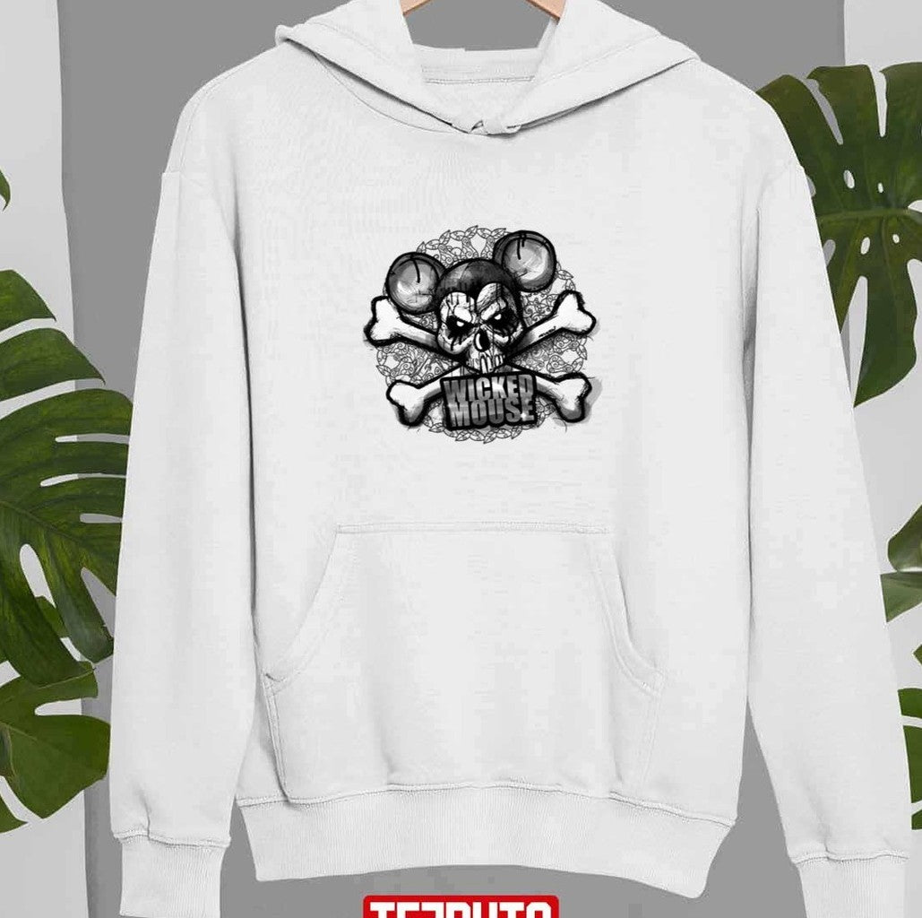 Music Retro Wicked Mouse Cool Graphic Halloween Unisex Sweatshirt