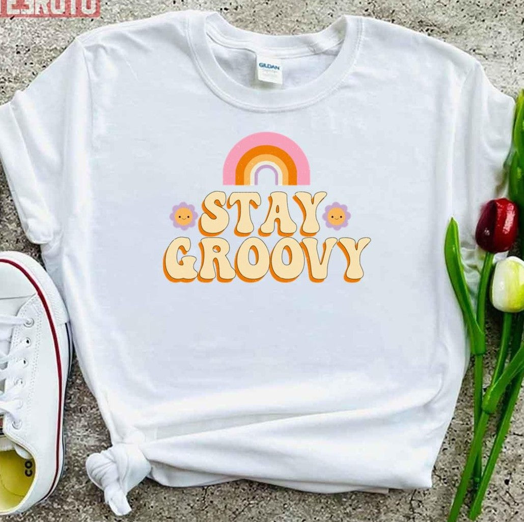 Stay Grovey Positive Mental Adhd Design Unisex Sweatshirt