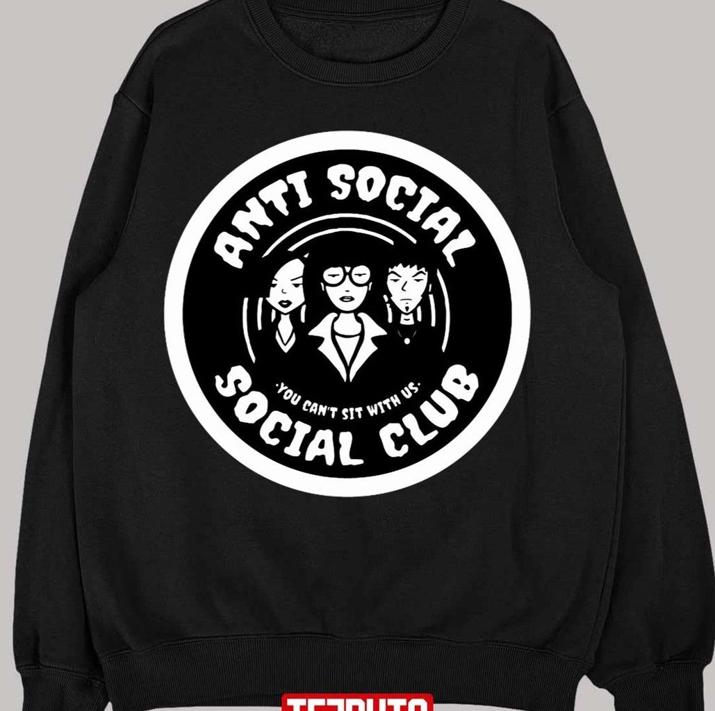 Anti Social Club Graphic Unisex Sweatshirt