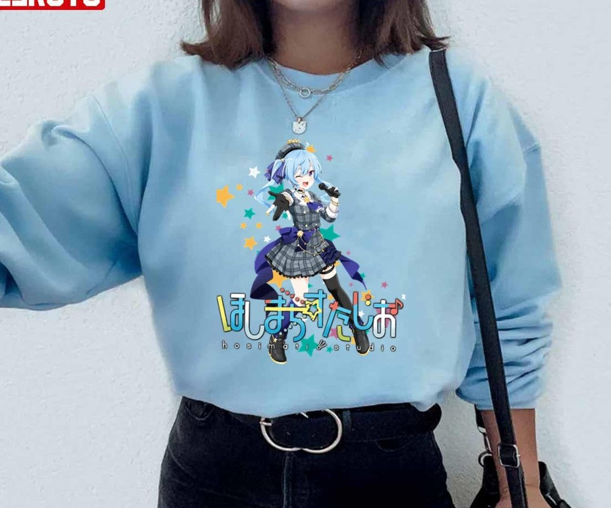 Anime Hololive Hoshimachi Suisei Unisex Hoodie