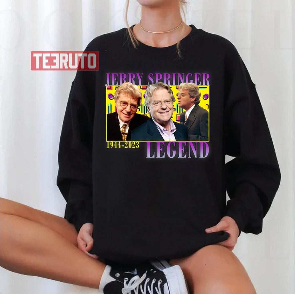 Rip Jerry Springer Legend Homage Unisex T-Shirt