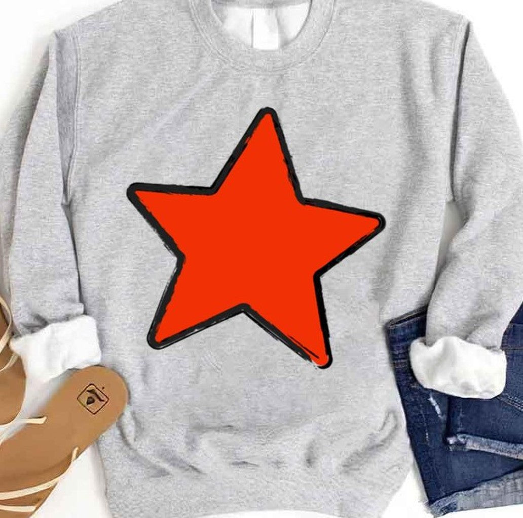 Scott Pilgrim Takes Off Scott Pilgrim Star Red Unisex Sweatshirt