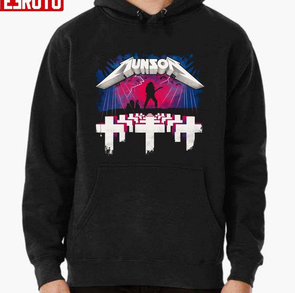 Munson Rock Metal Stranger Things Artwork Unisex T-Shirt