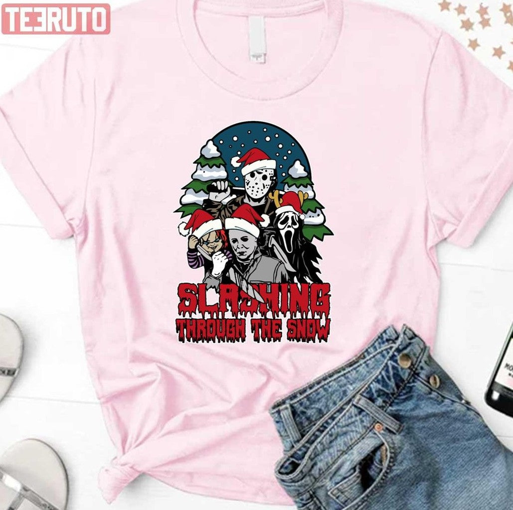Slashing Through Snow Jason Voorhees New Unisex Sweatshirt