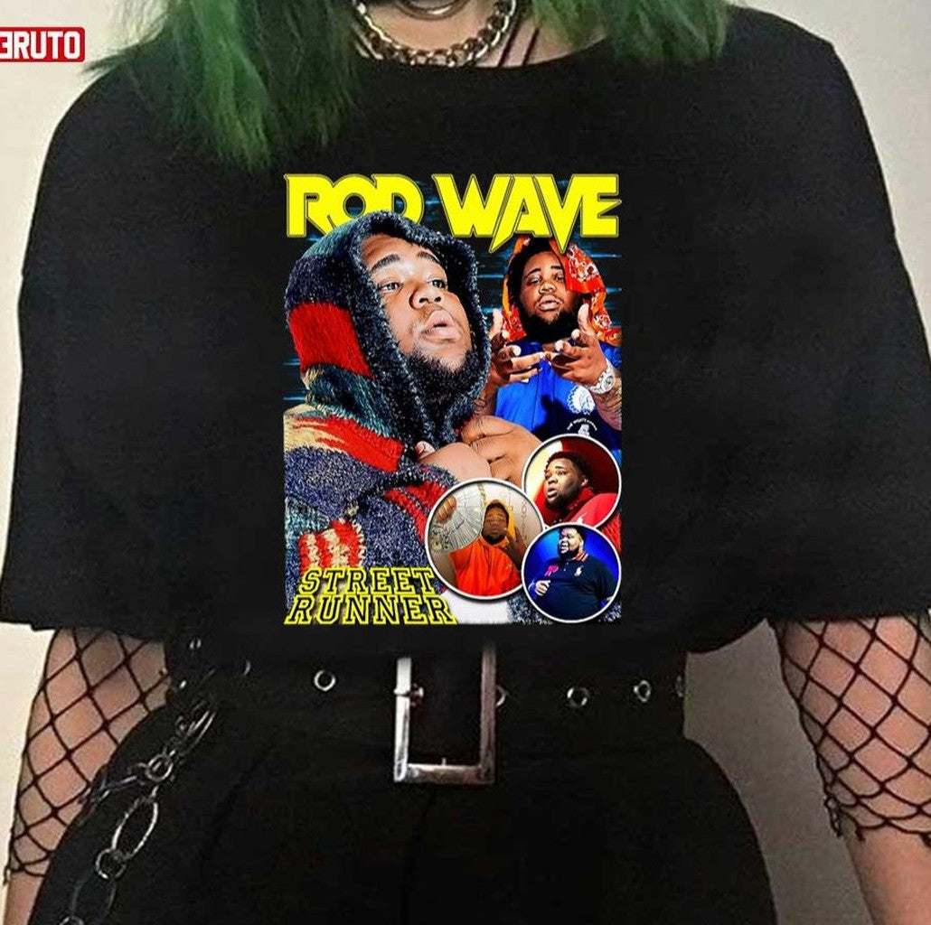 Rod Wave Paint The Sky Red Unisex T-Shirt