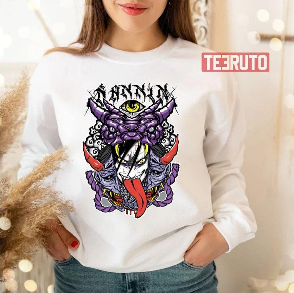Red Tongue Orochimaru Sanin Naruto Shippuden Unisex T-Shirt