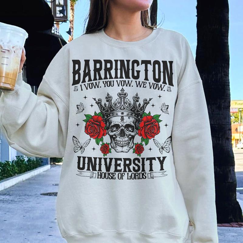 The Ritual Barrington University House Of Lords Sweatshirt, Haunting Adeline Shirt, the Ritual Merch, Dark Romance Book Club Shirt, Fantasy Reader Shi