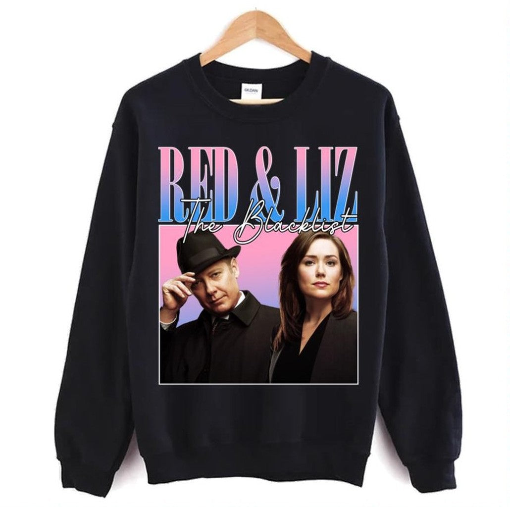 Red Liz Collage Design The Blacklist Unisex T-Shirt