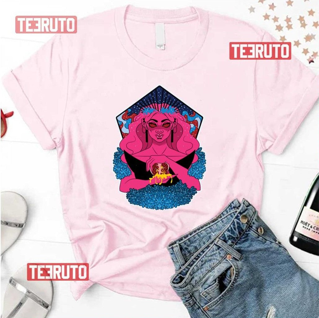 The Dread Queen Lore Underworld Lore Olympus Unisex T-Shirt