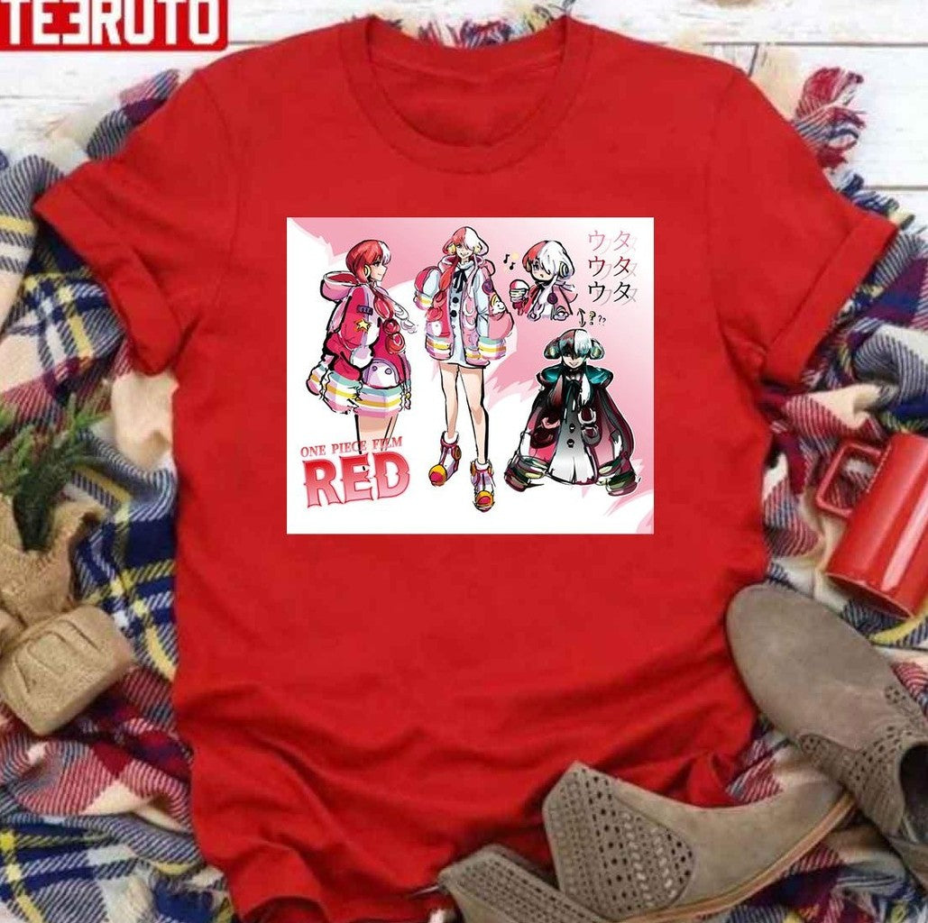 Piece Film Red Uta And Shanks Unisex T-Shirt