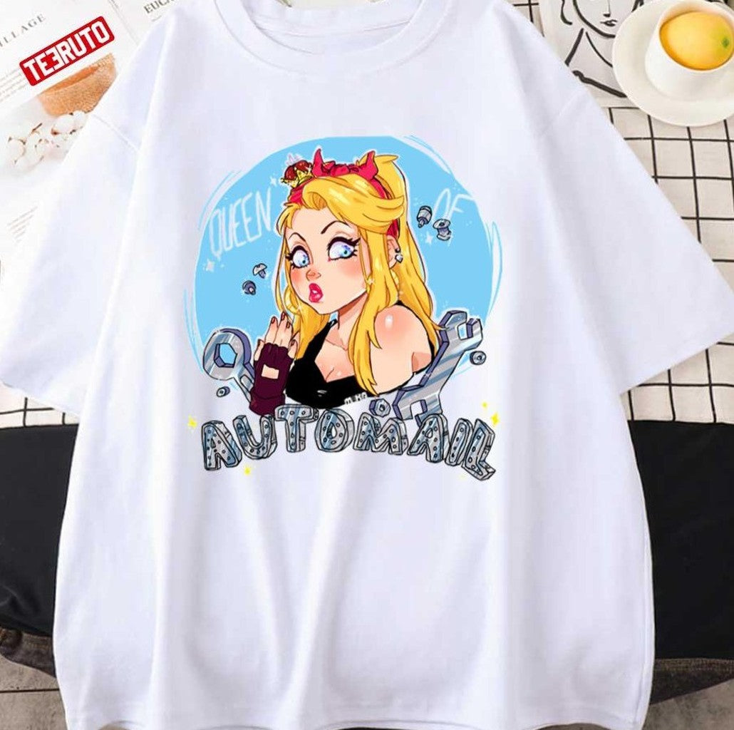 Queen Of Automail Fullmetal Alchemist Winry Rockbell Unisex Sweatshirt