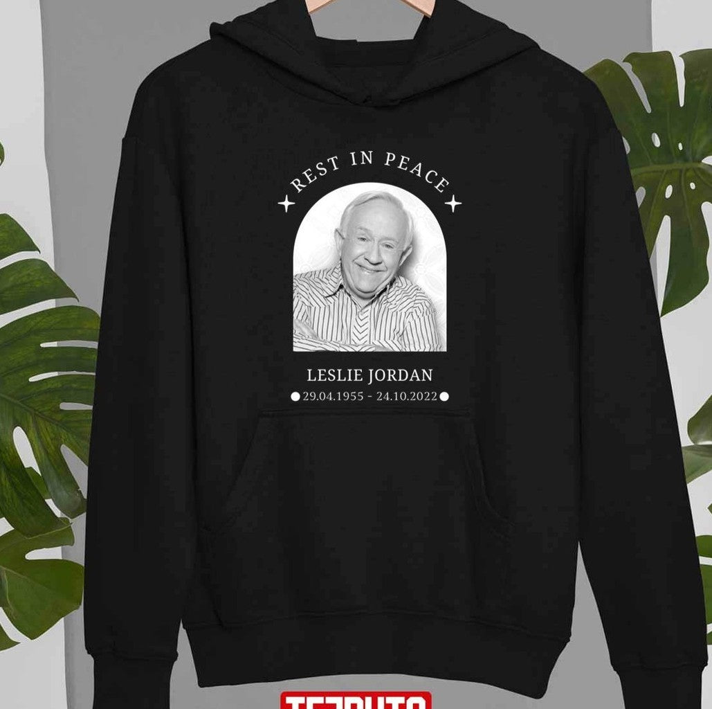 Rip Leslie Jordan Leslie Jordan Through The Years 1955-2022 Unisex T-shirt