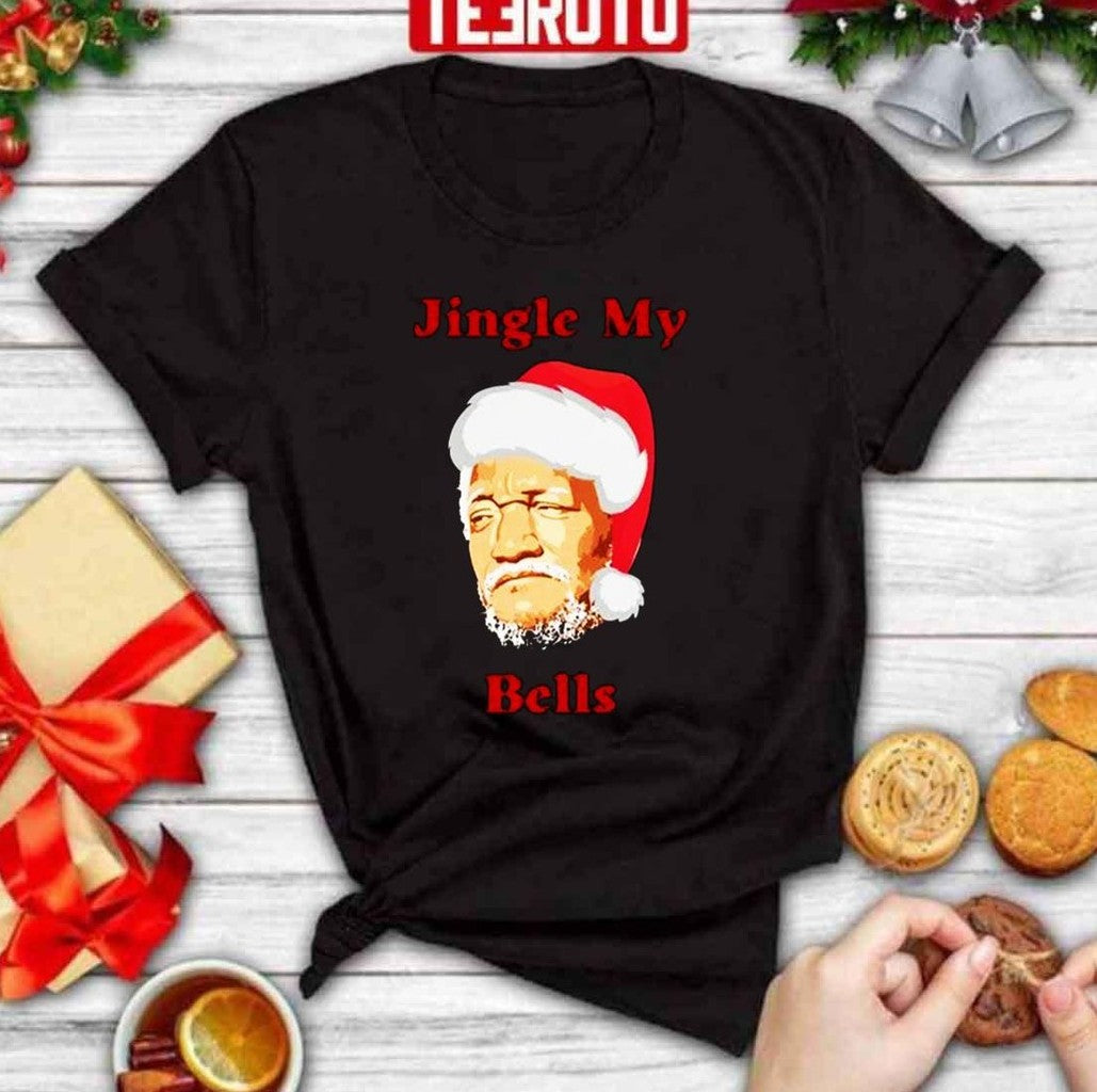 Redd Fox Sanford Santa Hat Jungle My Bells Unisex Sweatshirt