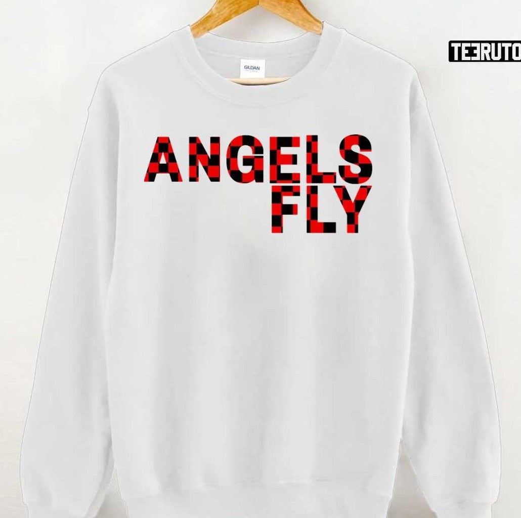 Angels Fly Louis Tomlinson Faith In The Future Checkered Pattern Unisex Hoodie