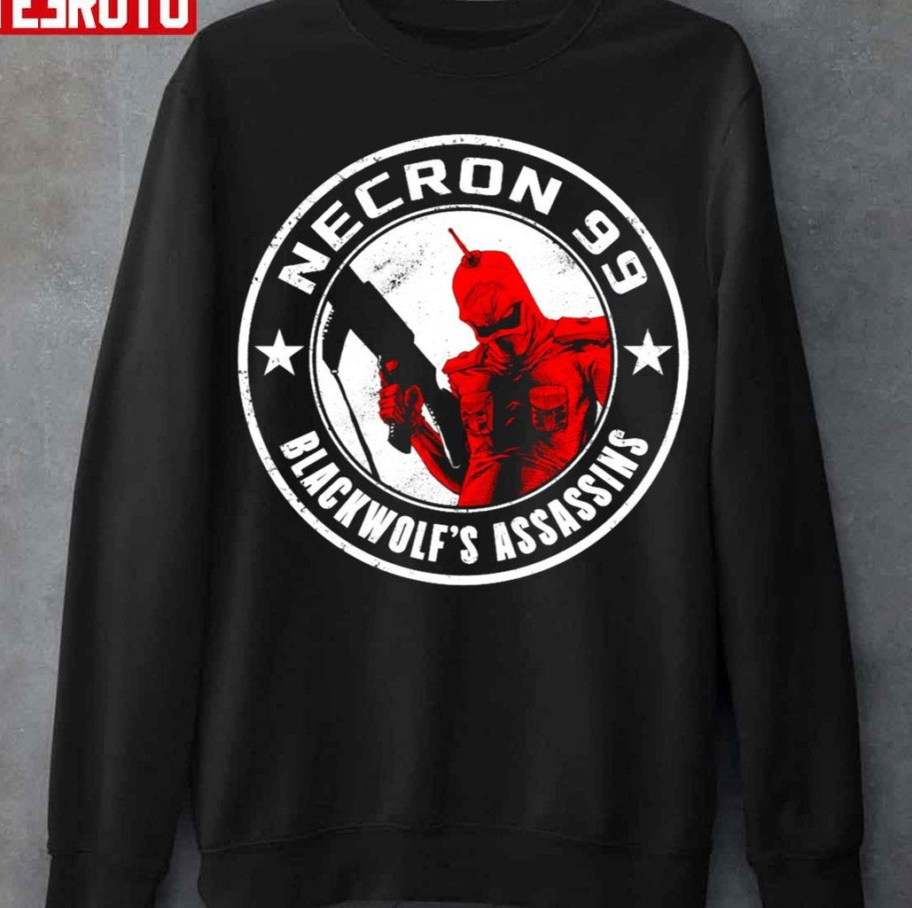 Necron 99 Red Rounded Logo Unisex T-Shirt
