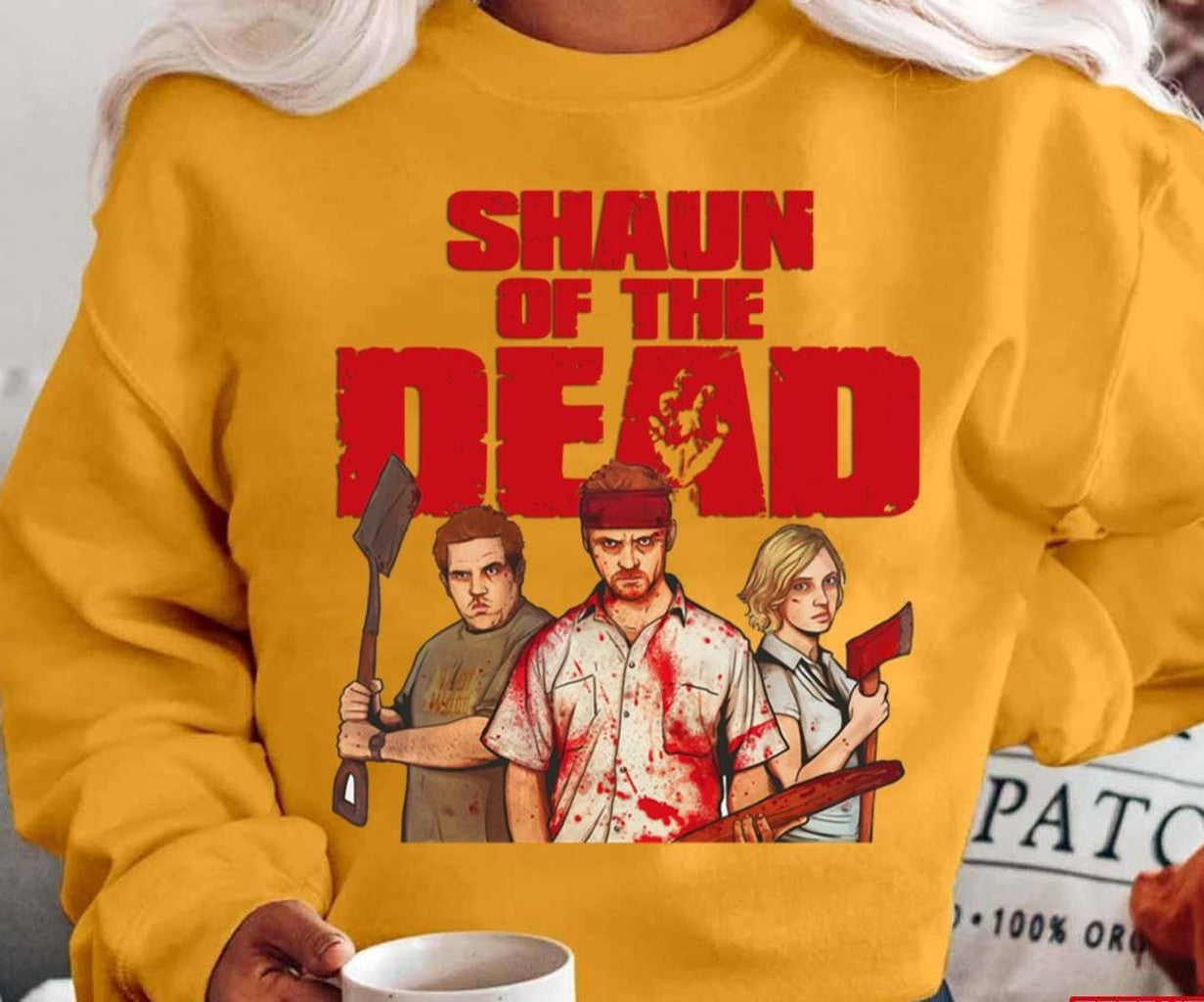 Shaun Of The Dead Red Logo Simon Pegg Unisex T-Shirt