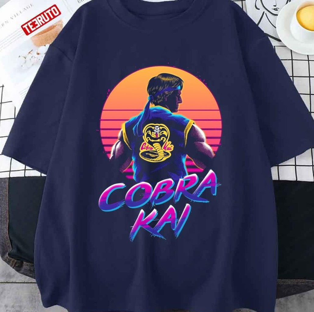 Rad Cobra Kai Retro Neon Unisex T-shirt