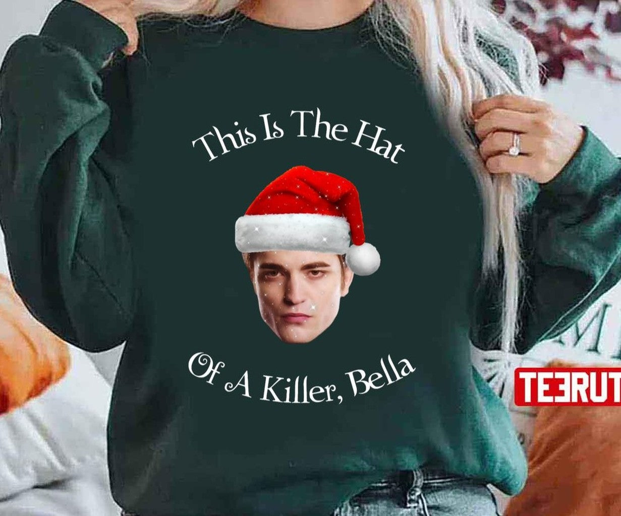 Robert Pattinson Hat Of A Killer The Twilight Unisex Sweatshirt