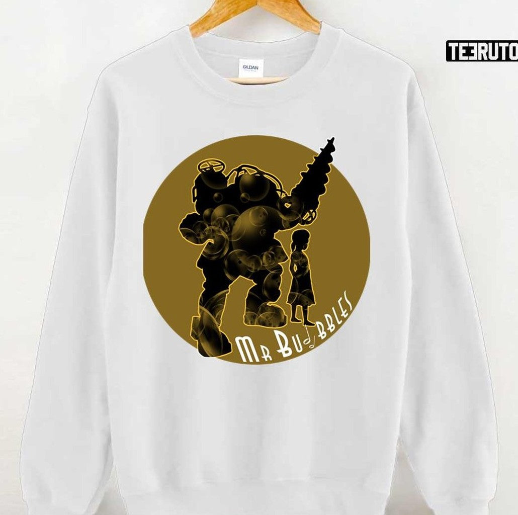 Mr Bubbles Bioshock Video Game Graphic For Fans Unisex Hoodie