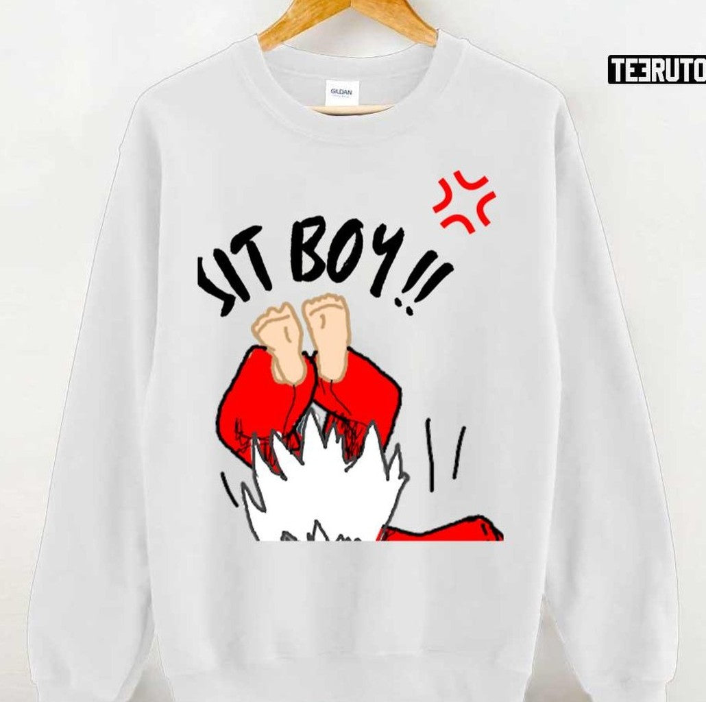 Sit Boy Funny Inuyasha Kagome Unisex T-Shirt