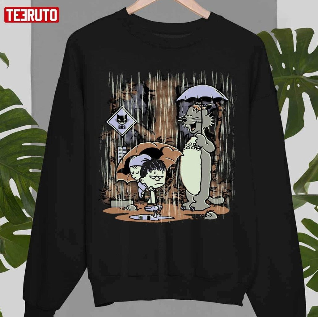 More Then Awesome My Stuffed Neighbor Inspired By My Neighbor Totoro Unisex Sweatshirt