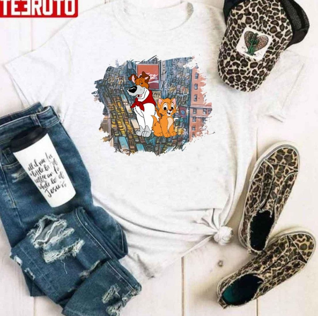 Oliver And Dodger Oliver & Company Unisex Hoodie
